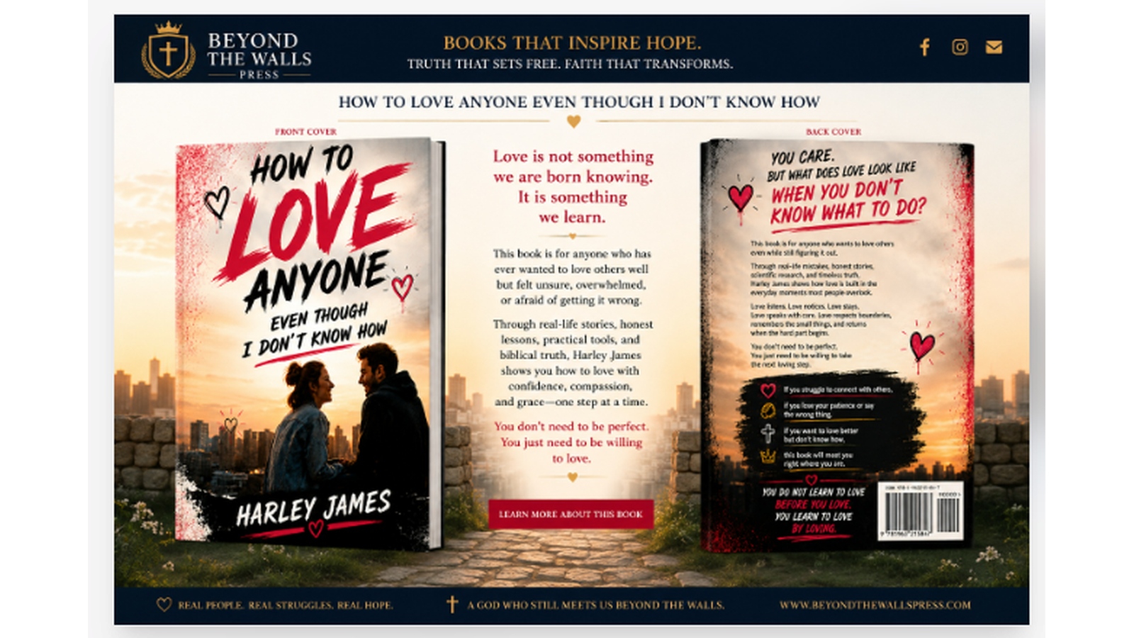 How to Love Anyone Even Though I Don't Know How, book by Harley James